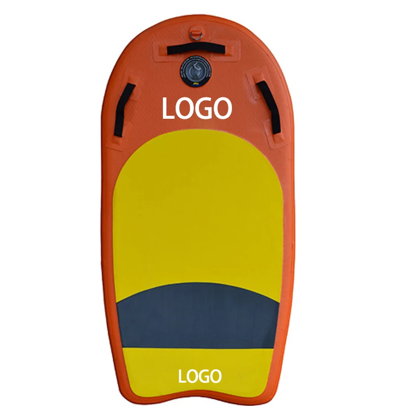 Water Floating Mat Inflatable Jet Ski Sled Rescue Board Inflatable Body Board for Beach and Pool