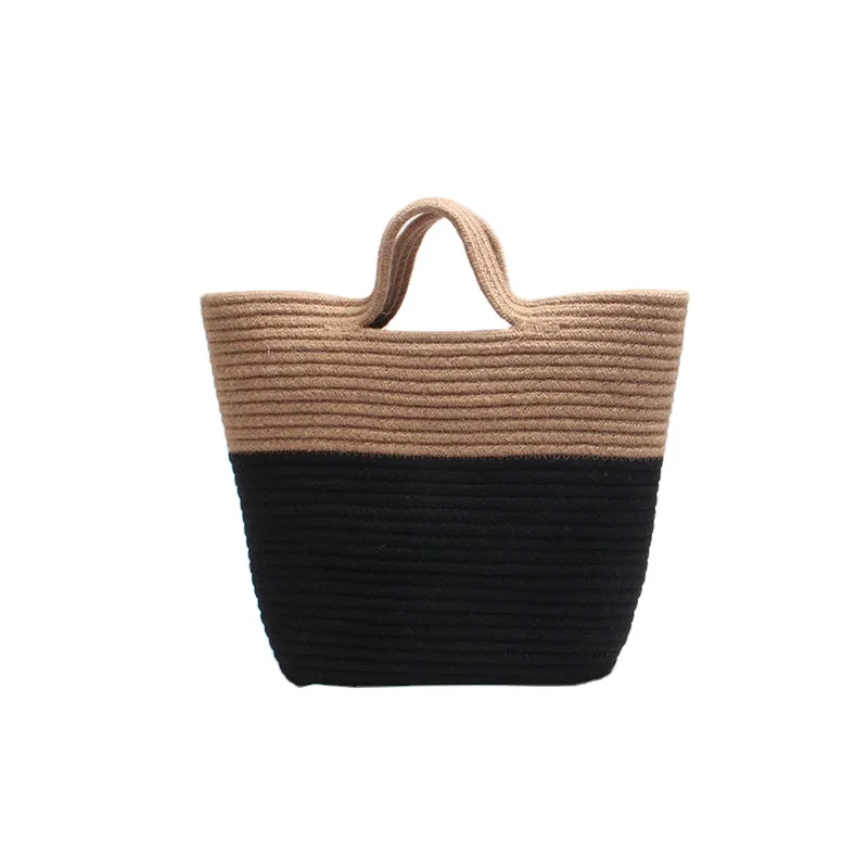 Rattan Bags Bali Woven Handmade Women Summer Straw Large Capacity Straw Tote Bag Beach