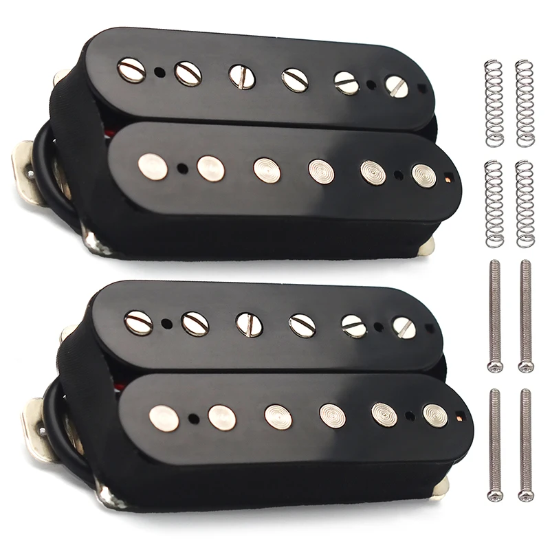 Alnico 5 Electric Guitar Pickup Humbucker Double Coil Pickup Alnico V Guitar parts Black