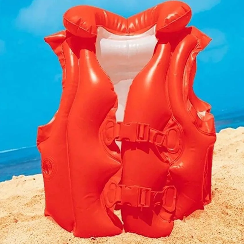 INTEX 58671 Deluxe Swim Vest  INTEX 58671 Deluxe Inflatable Children Swim Vest