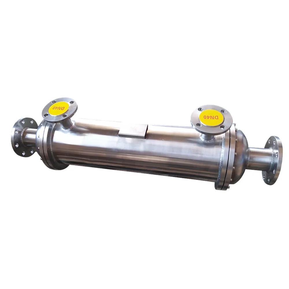 Evaporative Cooling Condenser Hydraulic Shell And Tube Heat Exchanger For Heat Pump