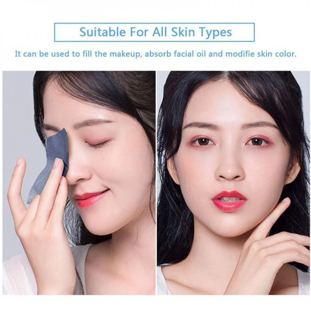japan oil absorbing paper Wholesale oil blotting paper for face with logo printed