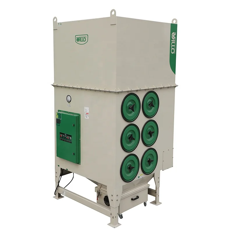 Horizontal Installation Filter Cartridge Dust Collector System for CNC Laser Cutting Machine