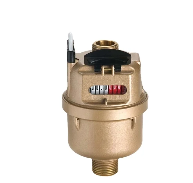
Volumetric rotary piston water meter 