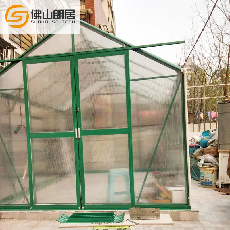 hot sale polycarbonate greenhouse agricultural greenhouses for tomato