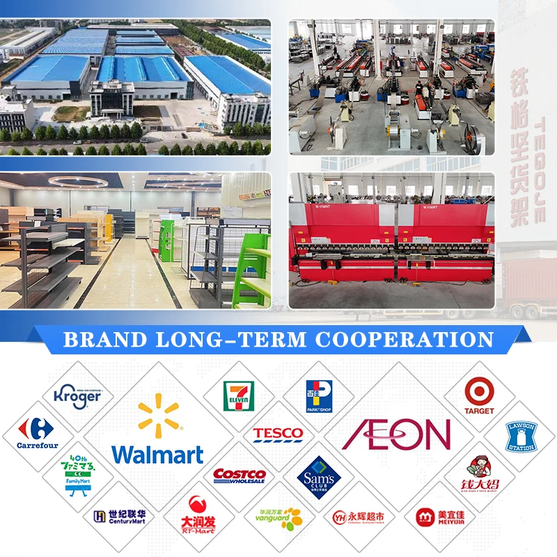 Supermarket Design Retail Checkout Counter Metal and Wood Material in Stock for Sale