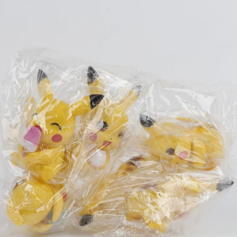 2024 New Popular Kawaii Pikachun Pokemoned Anime Figure Japan Anime Figure Pocket Monster Toys for Kids Gifts