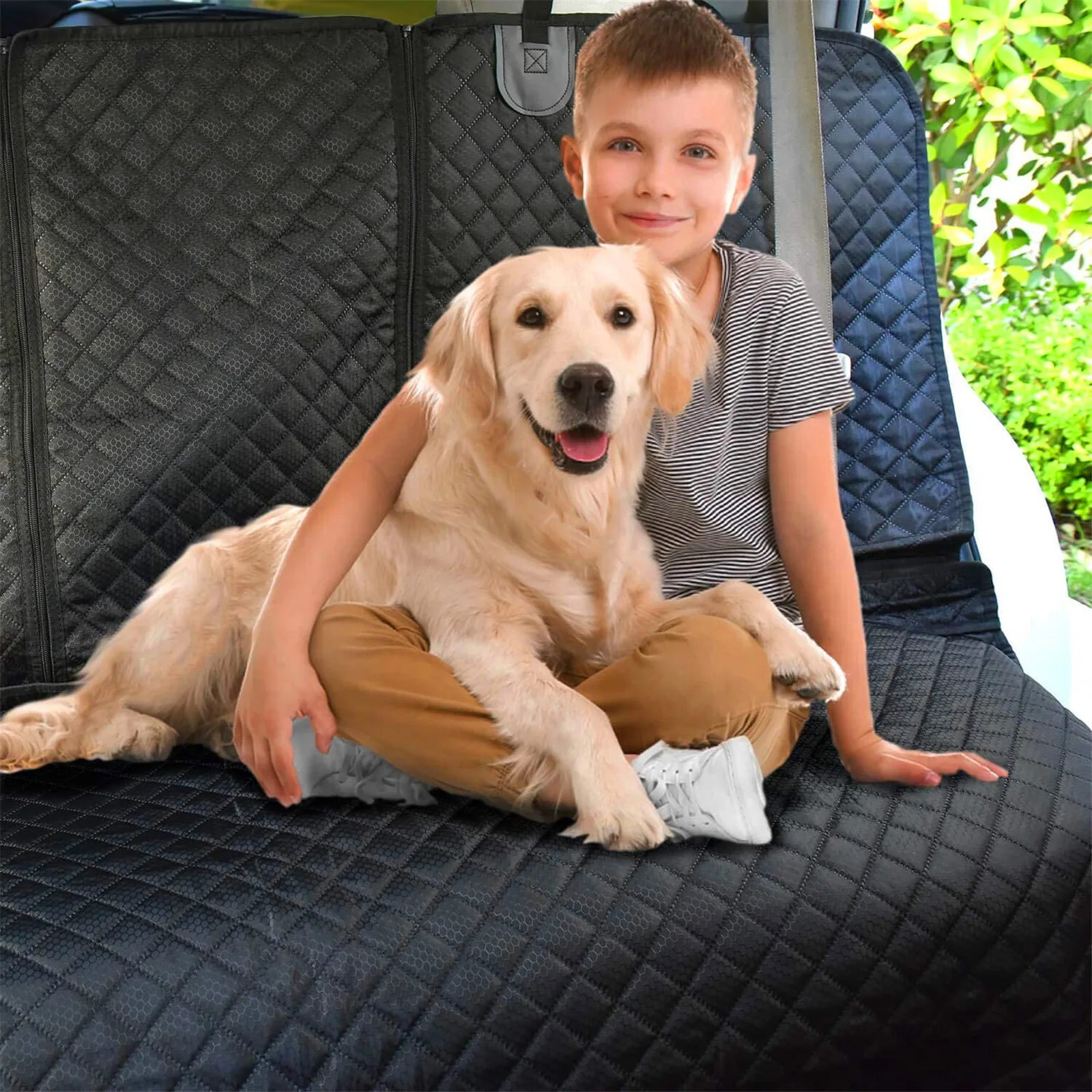 
Wholesale Classic Heavy Duty Anti-Tear Dirtproof Dog Car Back Seat Cover for Pets 