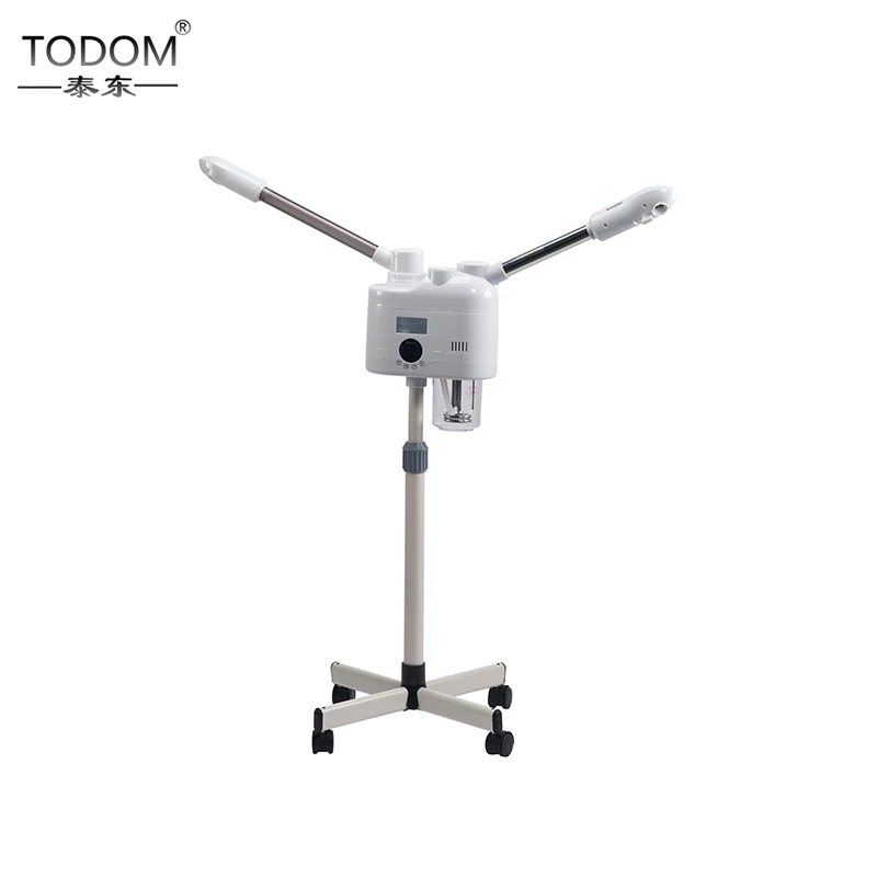 Todom DT-A6681 оптовой ценой салон Уход за кожей лица пароход Новая цифровая Сенсорная панель нано тумана, крутящийся испаритель постоянного Паровая сауна для лица