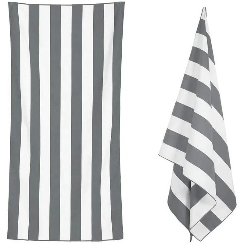 Soft Microfiber New Plush Cotton Outdoor Bath Pool Towel Oversized Premium Beach Towels sand proof beach towel