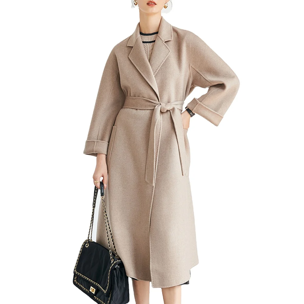New Design High grade Wool Coat Factory custom Classic Cashmere Winter Women Coats