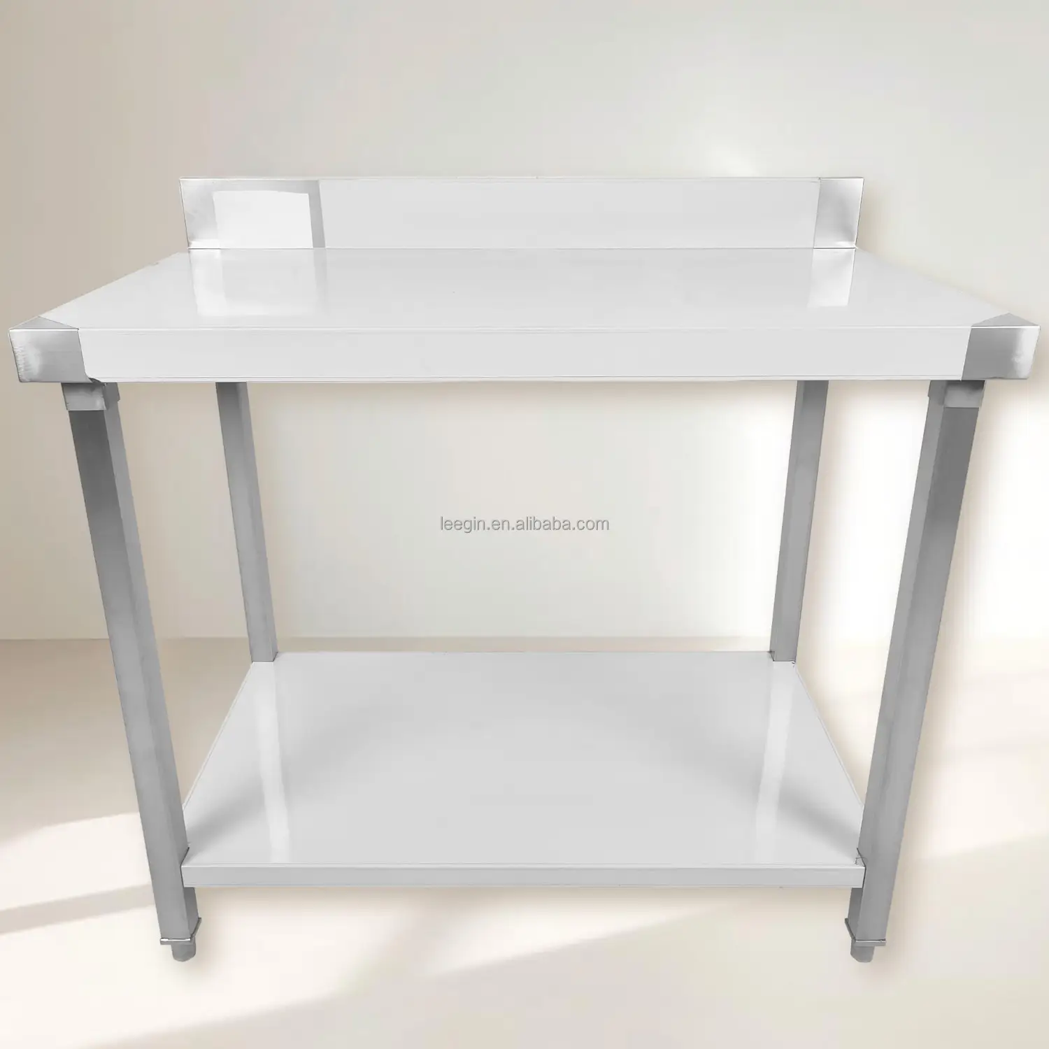 NSF Commercial Hotel Restaurant Equipment Stainless Steel Double Duty Work Table