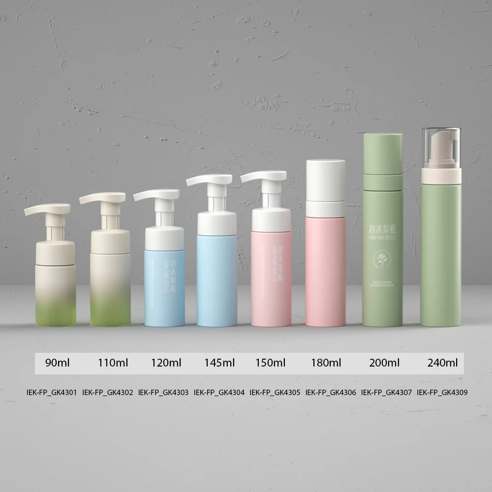 High End Mousse Foam Soap Dispenser Bottle Pump 100ml Mini Foam Pump Bottle