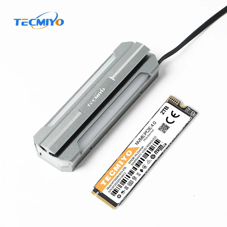 Hot Sale Tecmiyo M.2 Ssd Nvme 250gb 500gb 1tb 2tb Solid State Hard Drive For Laptop