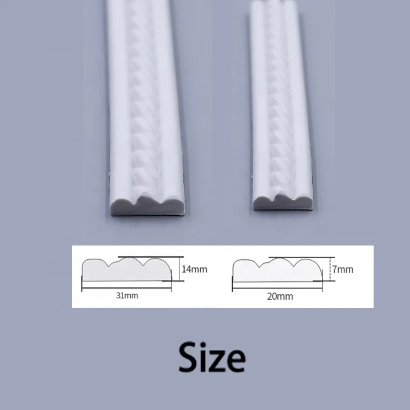 PVC Decorative frame moulding tirm for wall Easy to install Flexibility Decor material