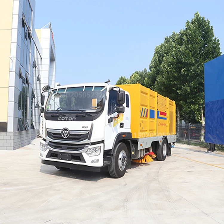 City Street and Runway and Airport Vacuum Road Sweeper Expressway Sweeper Municipal engineering