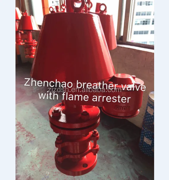 OEM Explosion proof type IIB Low Temperature Breather Valve Tank Breather Valve With Flame Arrestor