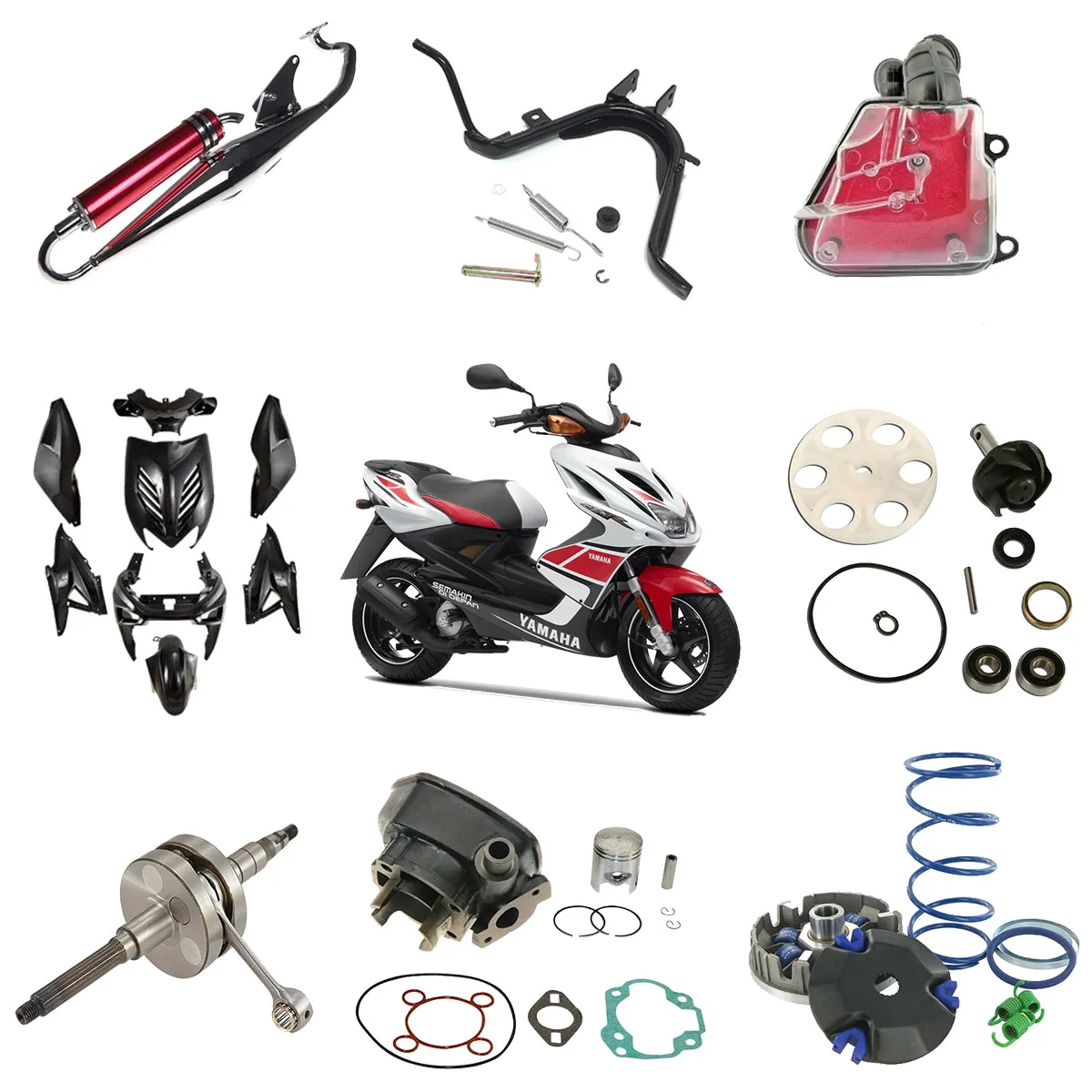 High Quality Aerox Nitro MBK Minarelli Scooter Parts