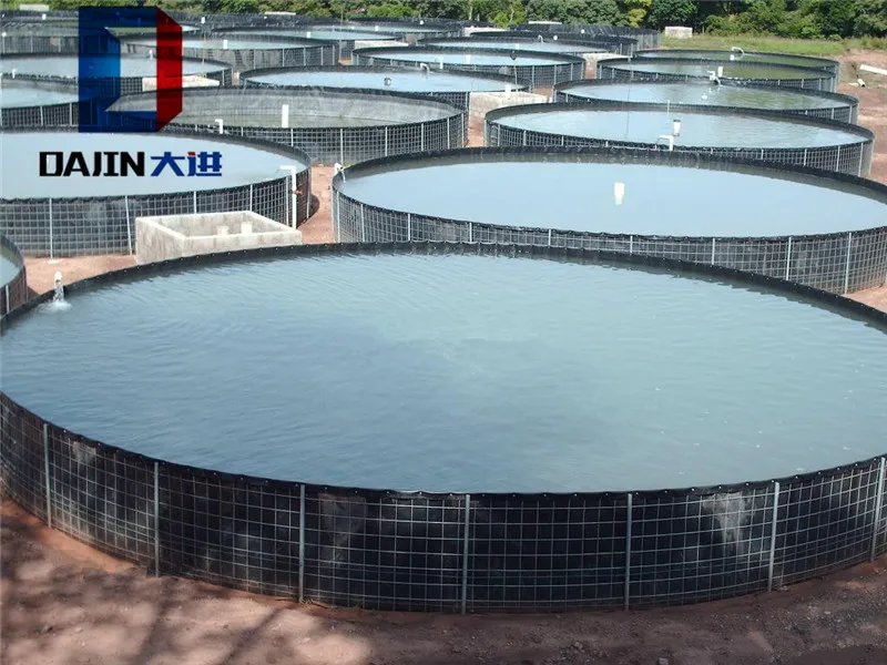 2 мм экологически чистый пластиковый пруд для рыбы Hdpe