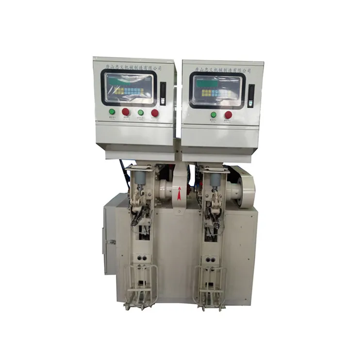 Stationary valve cement bag filling machine