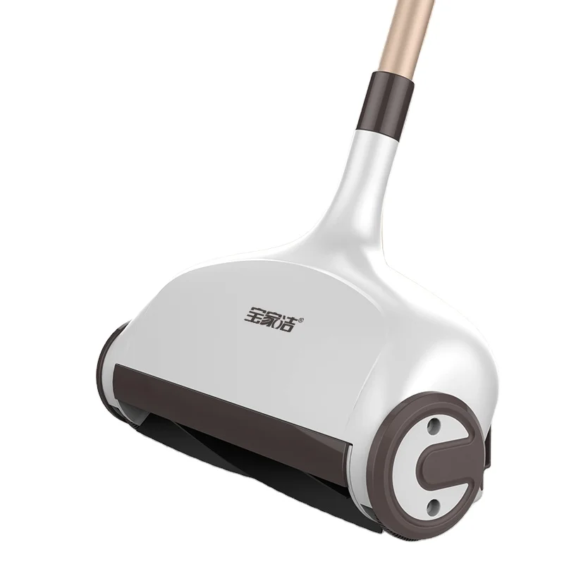 Boomjoy 3 in 1 Housware Magic Mop Floor Cleaning  Works On Carpets Hand Push Manual Carpet Sweeper