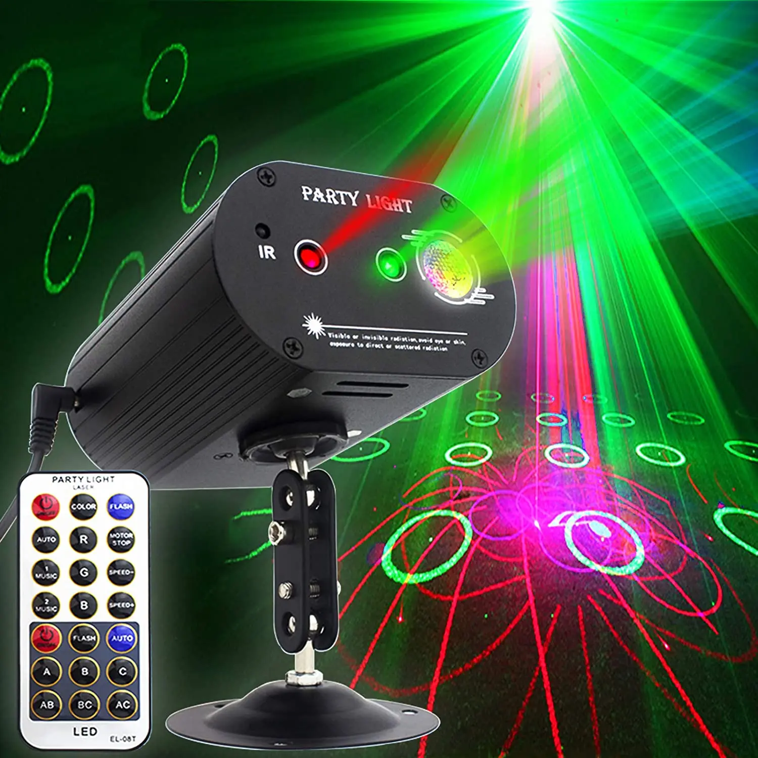 Remote Control Party Led Laser light Laser Spot Light Laser Lights For Night Club
