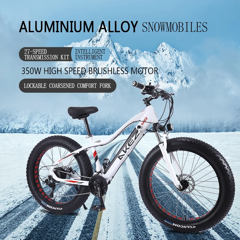  Ebike 1000 Вт на заказ ebike Скрытая батарея толстый Электрический велосипед 750 пляж горный жир