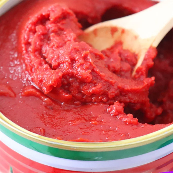 Free Sample Canned Tomato Paste 400g Canned Tomatoes Paste Small Tins Tomato Paste