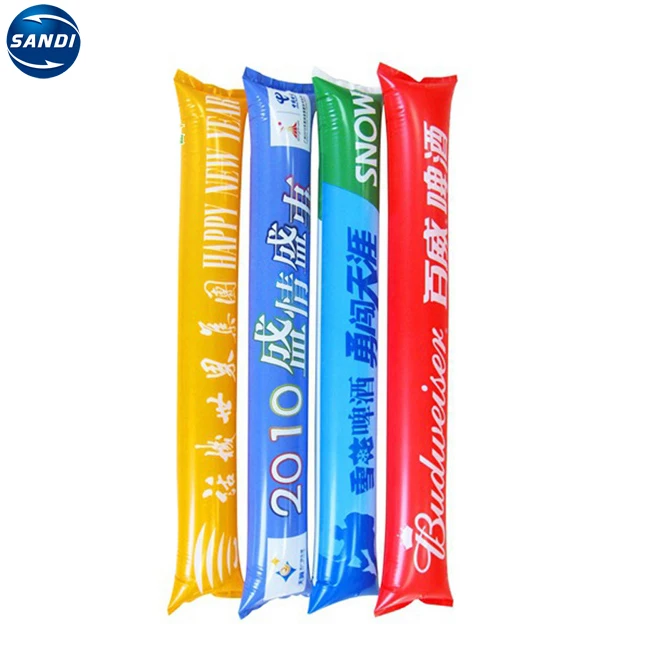 
Custom sports bang bang cheering inflatable stick 