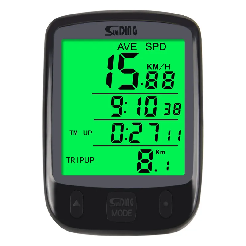 Sunding  waterproof dustproof shockproof wireless bicycle computer for sale