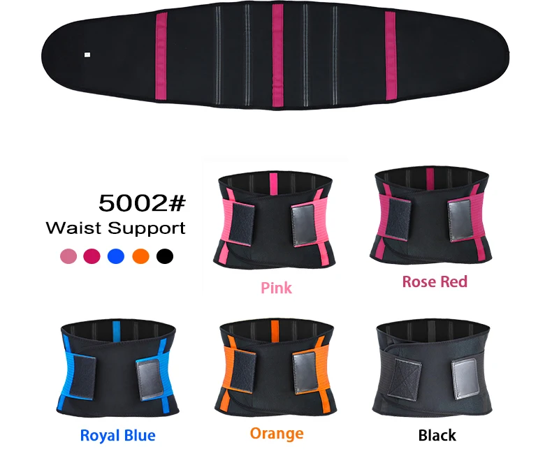 Low MOQ Neoprene Men Women Sweat Waist Trimmer Wrap for Fitness Workout Slimming Tummy Sauna Belt Private Label Waist Trainer
