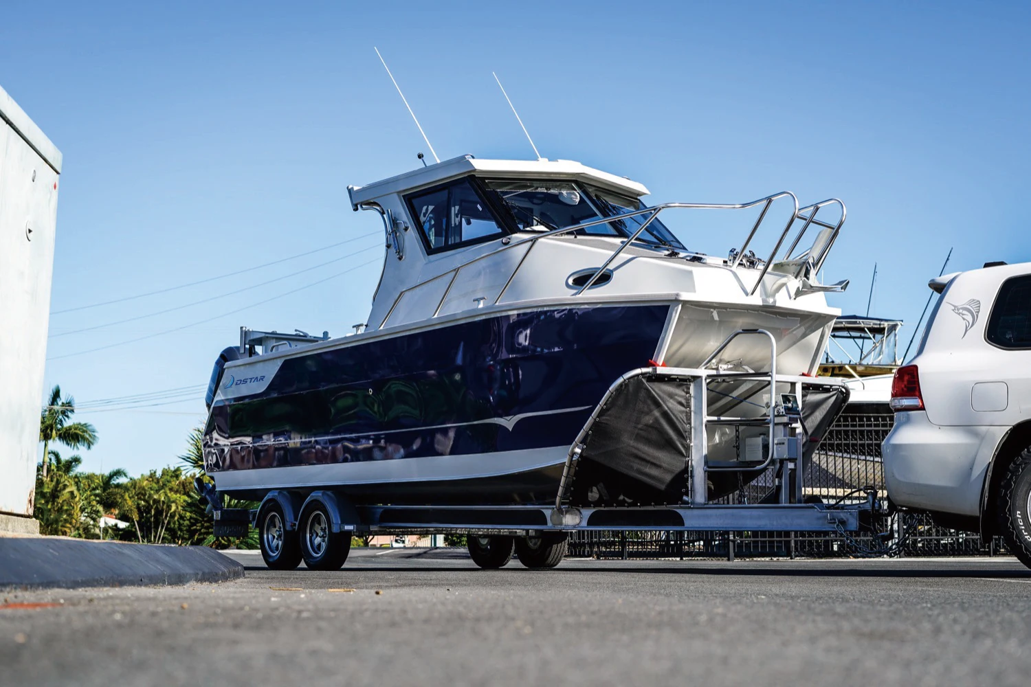 26ft (8m)Catamaran Fishing Boat