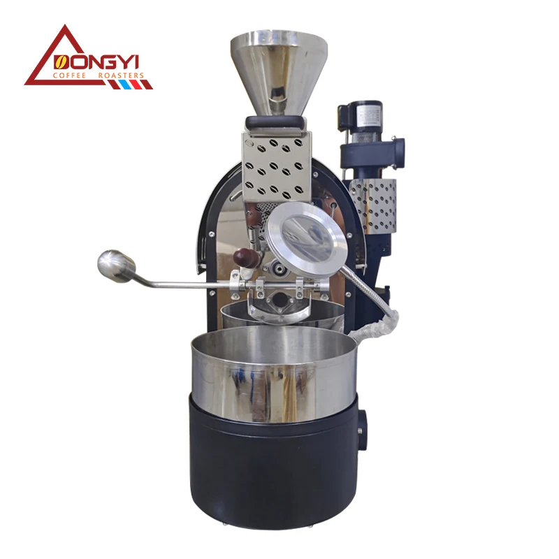 500g 600g Small Sample Coffee Roaster For Shop Show or Lab Use Electric & Gas Heating System