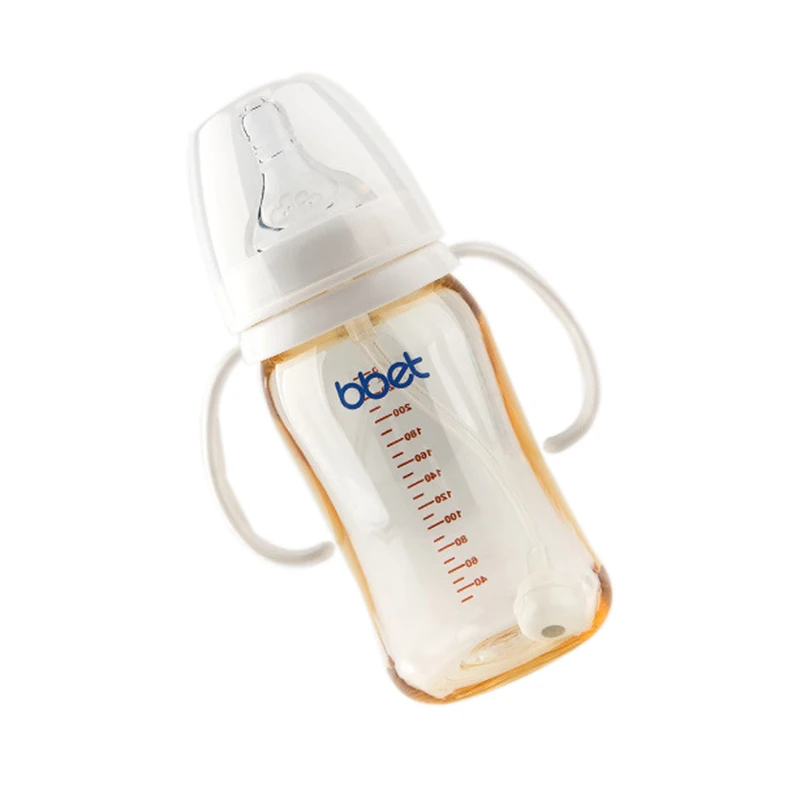 big wide neck straw nursing feeding baby bottles teat kit in bulk with formula dispenser