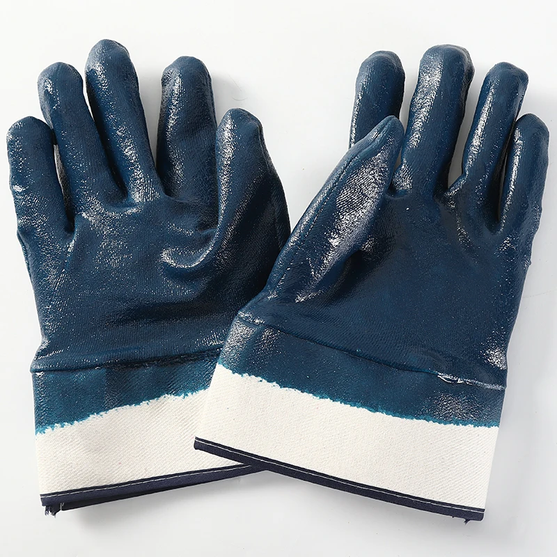 Factory Hot Sale Guantes De Nitrilo Nitrile coated work Gloves Wholesale