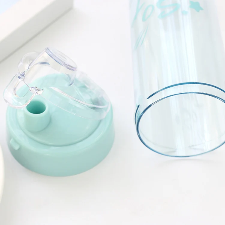 Free sample brief sport life fitness plastic water bottle for outdoor use