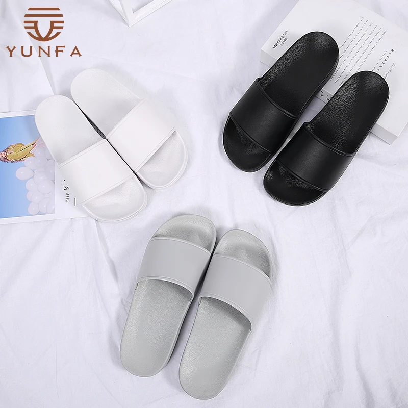 Wholesale Cheap Customed Slide Slipper Brand Custom Indoor And Outdoor Man Lady Logo Printed For