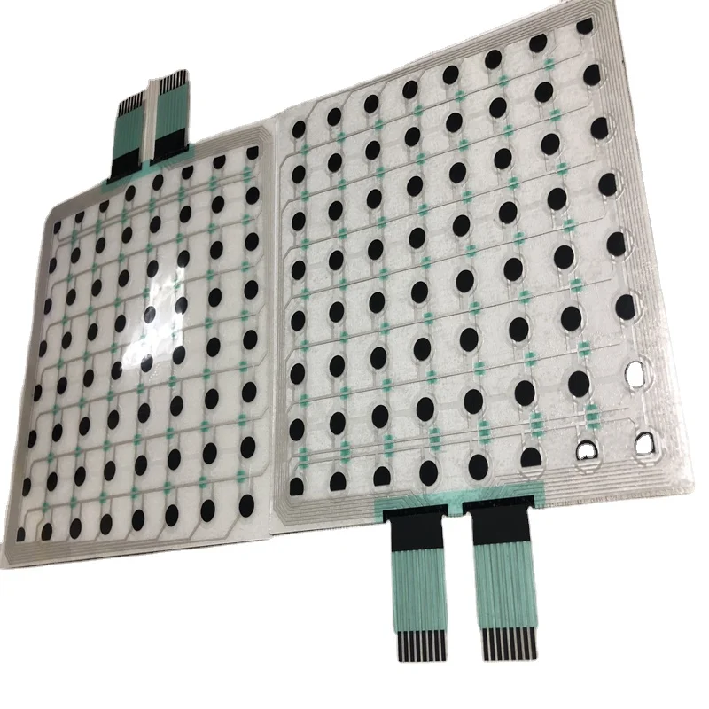 Custom keypads 0.125mm PET material control panel membrane switch keypad membrane circuit for Chess application