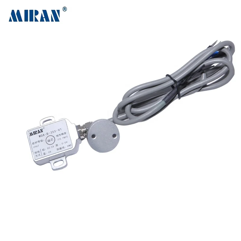 MIRAN Split Type Non-Contact Hall Magnetic Induction Sensor WOA-B Angular Displacement Sensor for Position Measurement