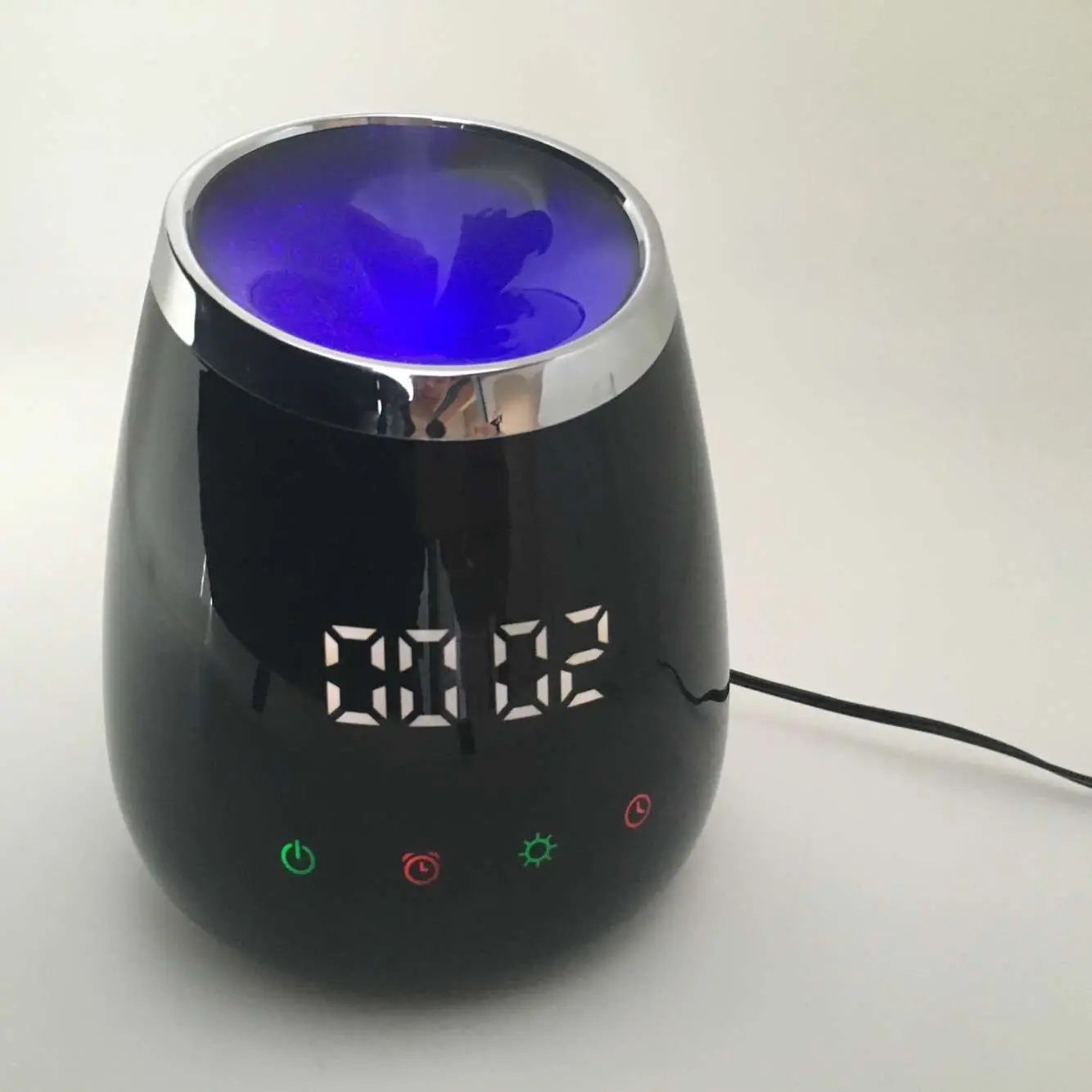SOICARE smart diffuser aromatherapy ultrasonic aroma diffuser with alarm clock