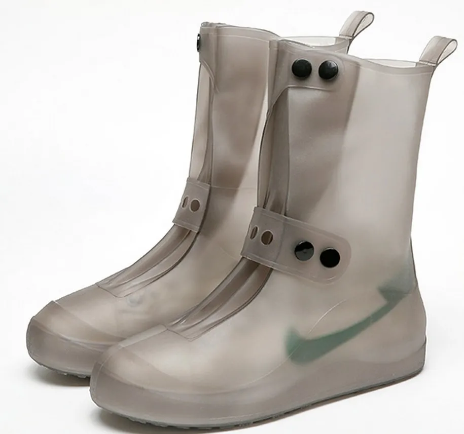 ПВХ резиновая крышка для обуви может быть отправлена напрямую 100% водонепроницаемая Нескользящая Крышка для обуви на лодыжку для наружного использования