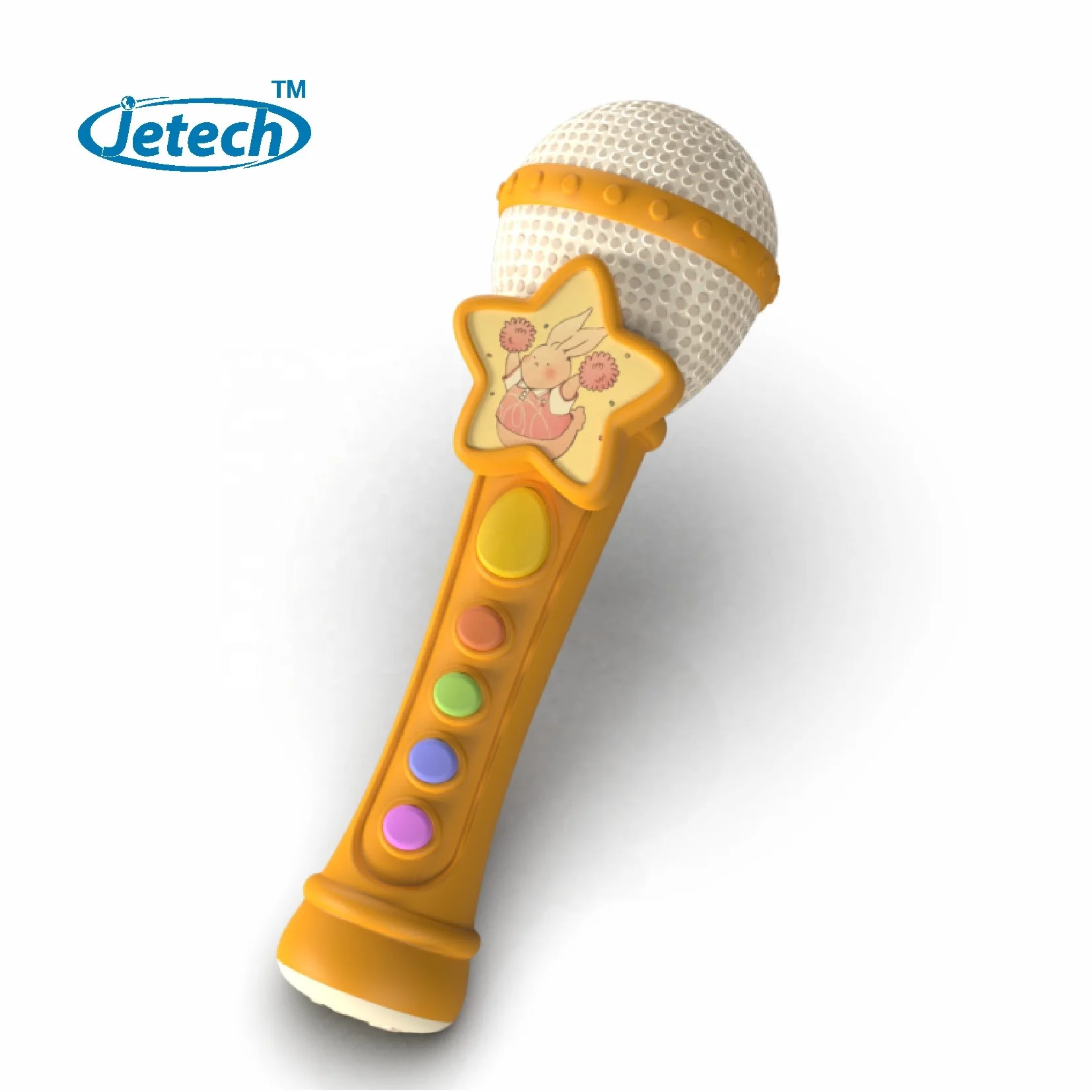 Electronic Portable Mini Handheld Microphone Toy for Kids Cordless Mic Children