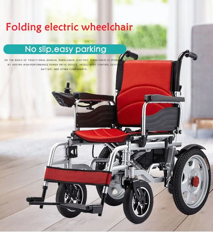 Hot sell foldable electric motorized wheelchair prices