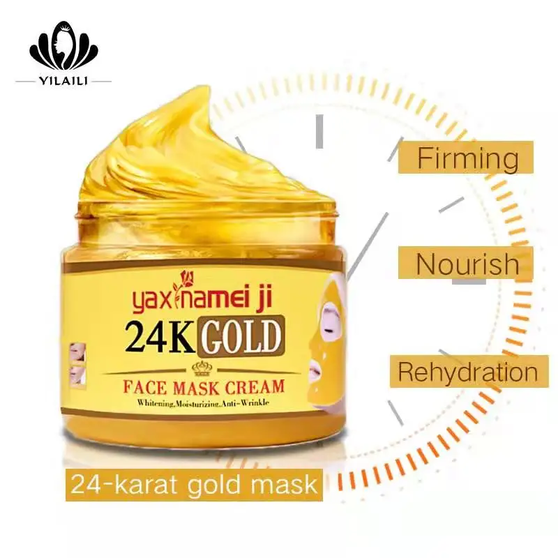 
24K golden collagen anti-aging hydrating facial 600g facial cream improves fine lines 