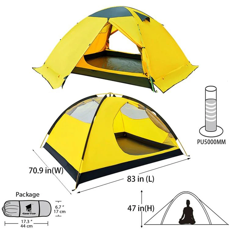 Заводская сверхмощная оптовая продажа tenda gramping Водонепроницаемая Автоматическая палатка для кемпинга на открытом воздухе путешествий