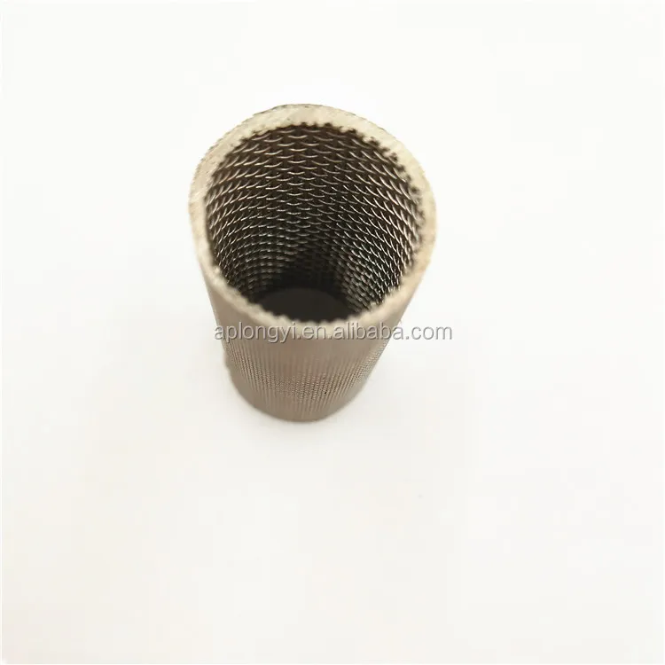 Multi-layer 2um 5 10 20 30 50 micron 316L stainless steel flameproof sintered mesh filter tube