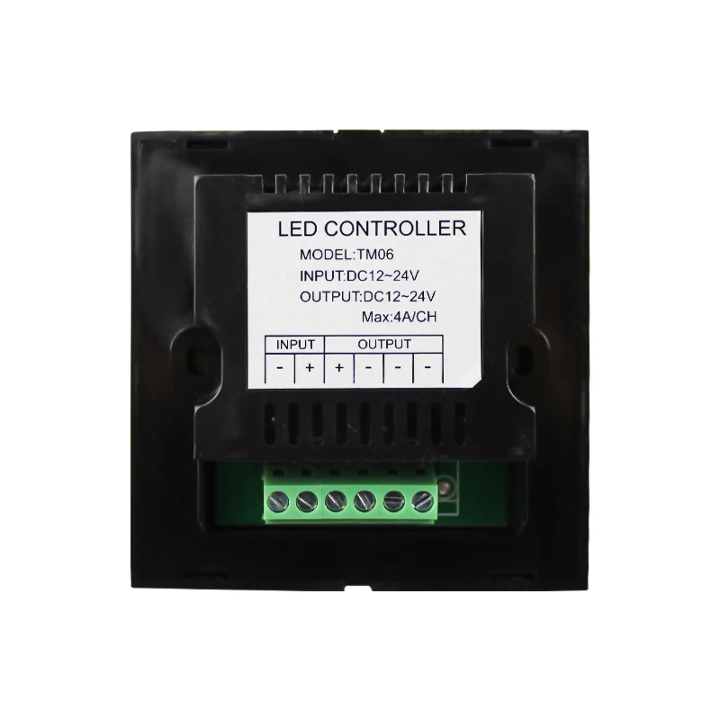 New Design Smart Panel Led Dimmer Touch Switch Wall Mounting Controller for Led Strip