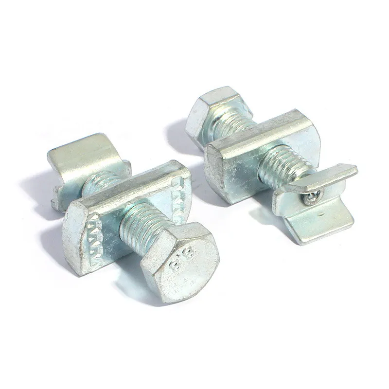 Solar fastener energy fittings channel steel fixing plastic wing nut spring nut solar mounting brackets