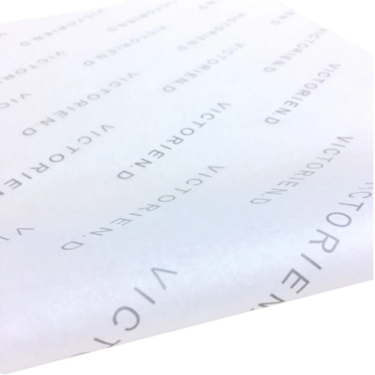 Light weight 17/28 gsm wrapping and packaging custom logo printed tissue paper