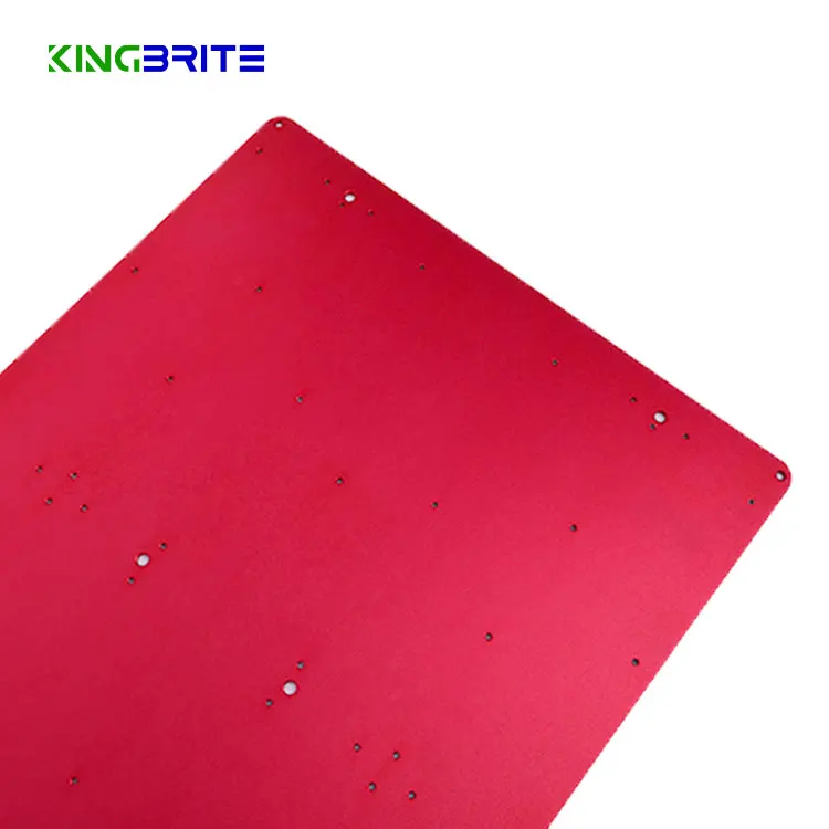  Kingbrite красный алюминиевый радиатор/радиатор для 4 шт. платы
